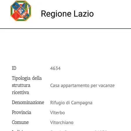 Rifugio Di Campagna * Vitorchiano
